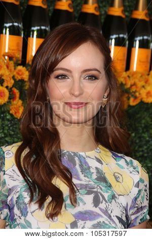 LOS ANGELES - OCT 17:  Ahna O'Reilly at the Sixth-Annual Veuve Clicquot Polo Classic at the Will Rogers State Historic Park on October 17, 2015 in acific Palisades, CA