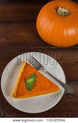Pumpkin Pie Dark Table
