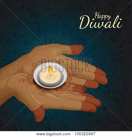 Diwali greeting card