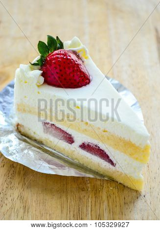 Strawberry cheese cake