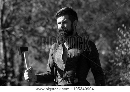 Logger With Beard