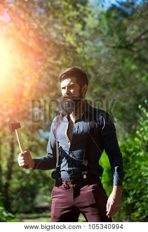 Logger With Beard