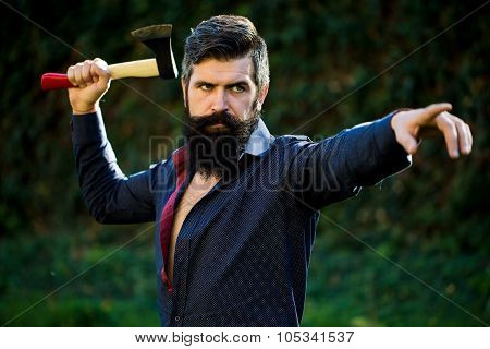 Man With Sharp Axe