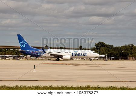 Air Transat Passenger Jet