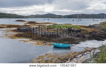 Seascape in the West Highland of Scotlands