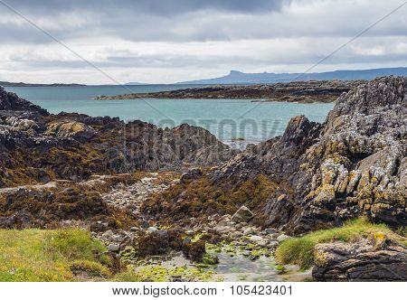Seascape in the West Highland of Scotlands