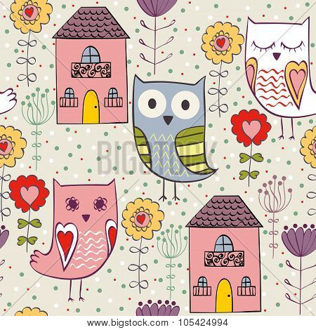 Vector seamless pattern