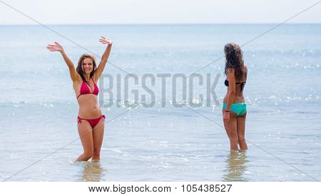 Follow Us In The Water!