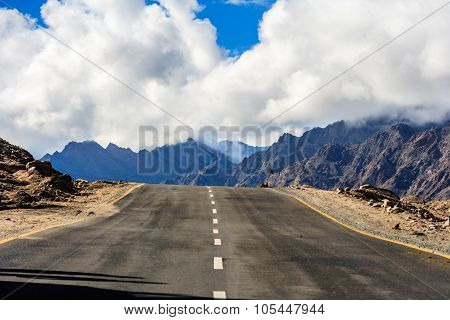 Beautiful landscape at Ladakh province, north India
