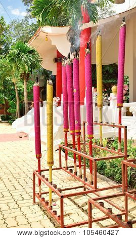 Giant Colorful Joss Sticks