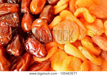 Dates And Dried Apricots