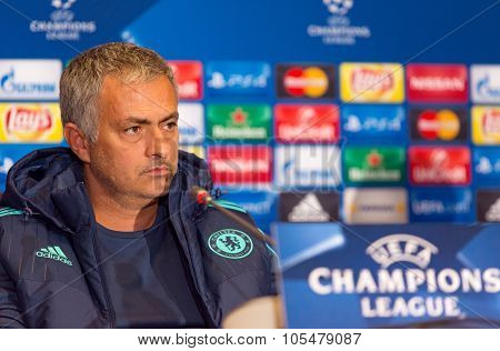 Fc Chelsea Manager Jose Mourinho