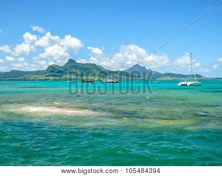 Coral island Aigrettes Mauritius