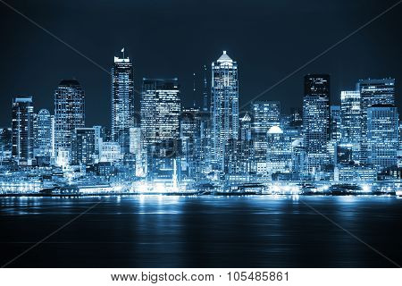 Night In The Seattle