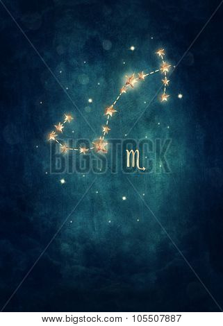 Scorpio astrological sign in the Zodiac