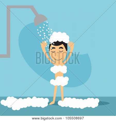 Take shower happy