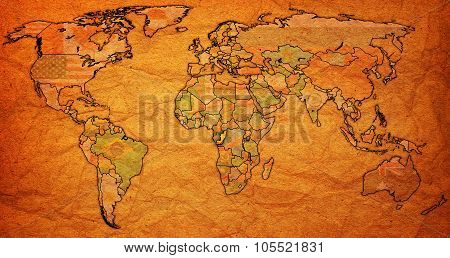 Congo Territory On World Map