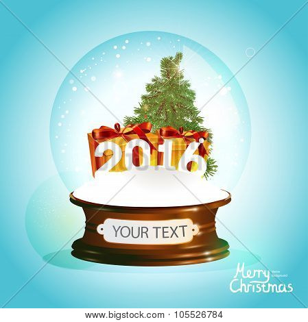 New year vector illustration.