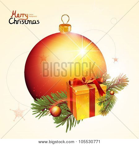 Christmas vector background.