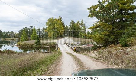 Bridge In Seney National Wildlife Refuge