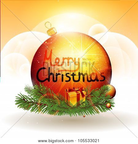 Christmas vector background.