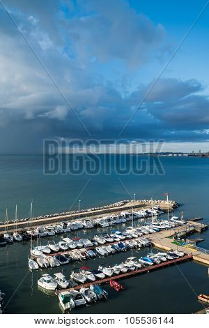 Alicante Blue Harbour Portrait