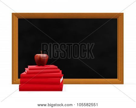 Black Board Red Apple Books