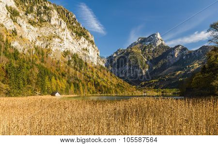 Lake in mountains
