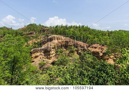 Doi Tok Grand Canyon In Mae Wang National Park, Chiangmai Thailand