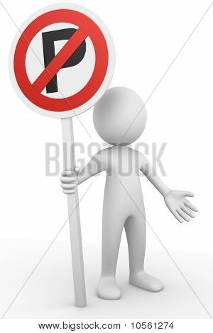 ป้ายห้ามจอดรถ