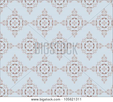 Vintage pattern background with classic ornament.