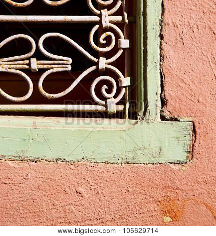 Window In Morocco Africa And Old Construction Wal Brick Historical