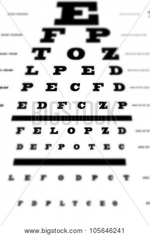 Eye Sight Test Chart Image & Photo (Free Trial) | Bigstock
