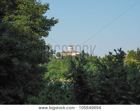 Monte Cappuccini Church In Turin