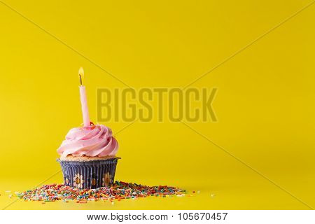 Birthday Present Decoration Concept.