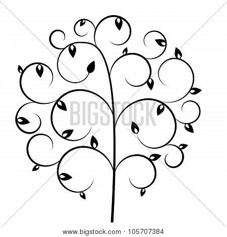 Beautuful Tree Vector Illustration