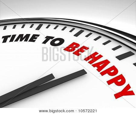 Tempo para ser feliz - relógio