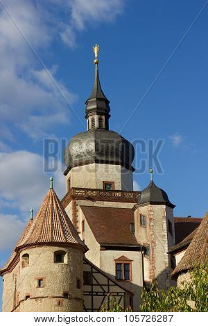 Medieval city. Wuerzburg. Germany.