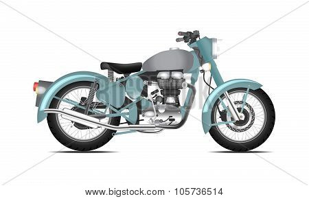 Motorbyke retro style