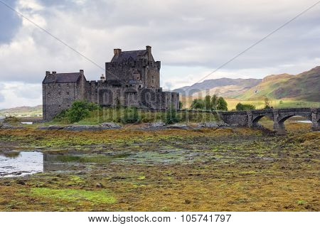 Eilean Donan castle in Dornie, Scotland