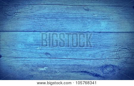 blue wooden background