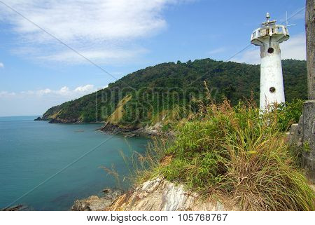 Lighthouse On The Island Of Koh Lanta In Thailand