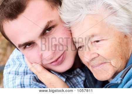 Grandmother And Grandson