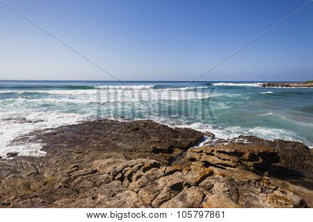 Ocean Rocky Coastline