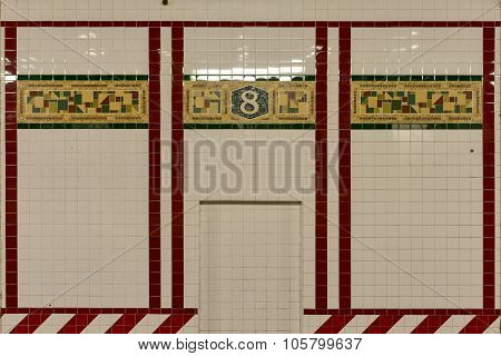 Eighth Avenue Subway Station - New York City