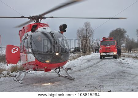 Eurocopter Ec145 Rescue Helicopter