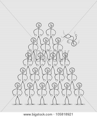 Human Pyramid