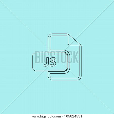JS File Extension Vector & Photo (Free Trial) | Bigstock