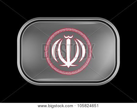 Iran Variant Emblems. Rectangular Shape With Rounded Corners