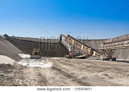 a large conveyor